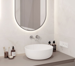 Керамогранит Laparet Bernini Crema матовый глянцевые чернила арт LP6012G0531R (60х119,5)